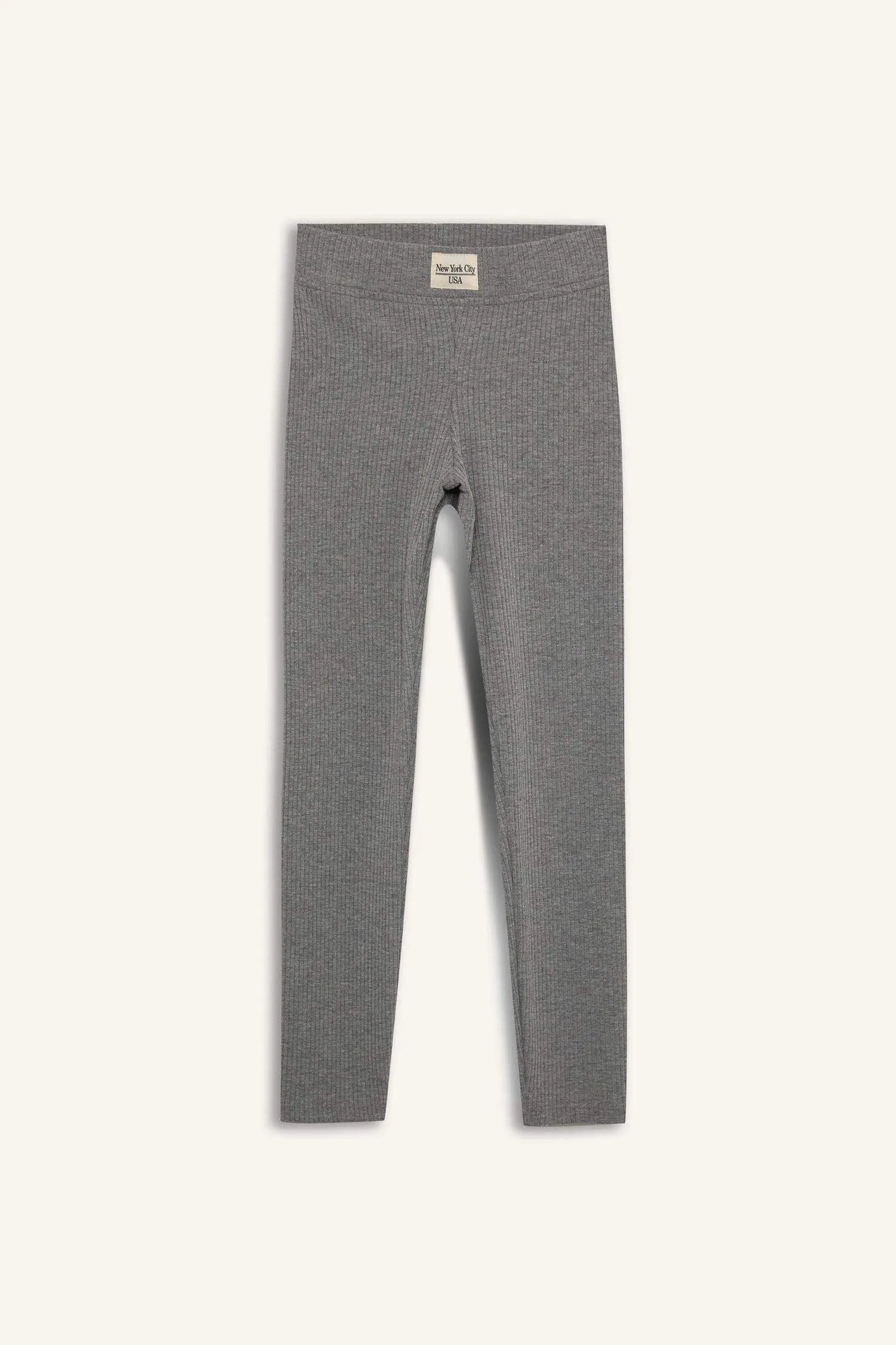 Girl Ribbed Camisole Long Leggings