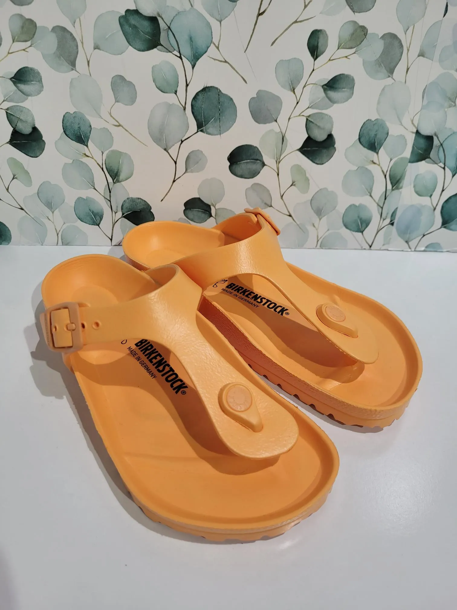 Gizeh EVA Papaya by Birkenstock
