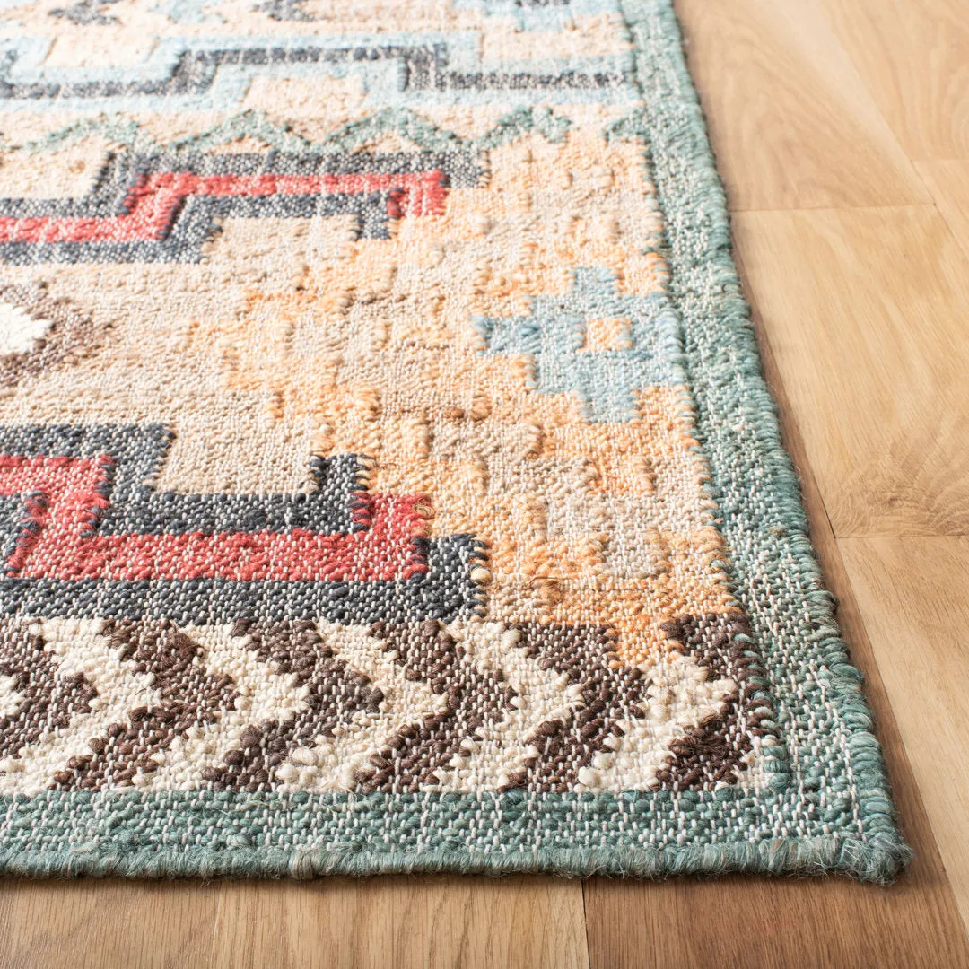Glynda Southwestern Handmade Flatweave Jute Tan Area Rug The Twillery Co.® Rug Size: Square 7'