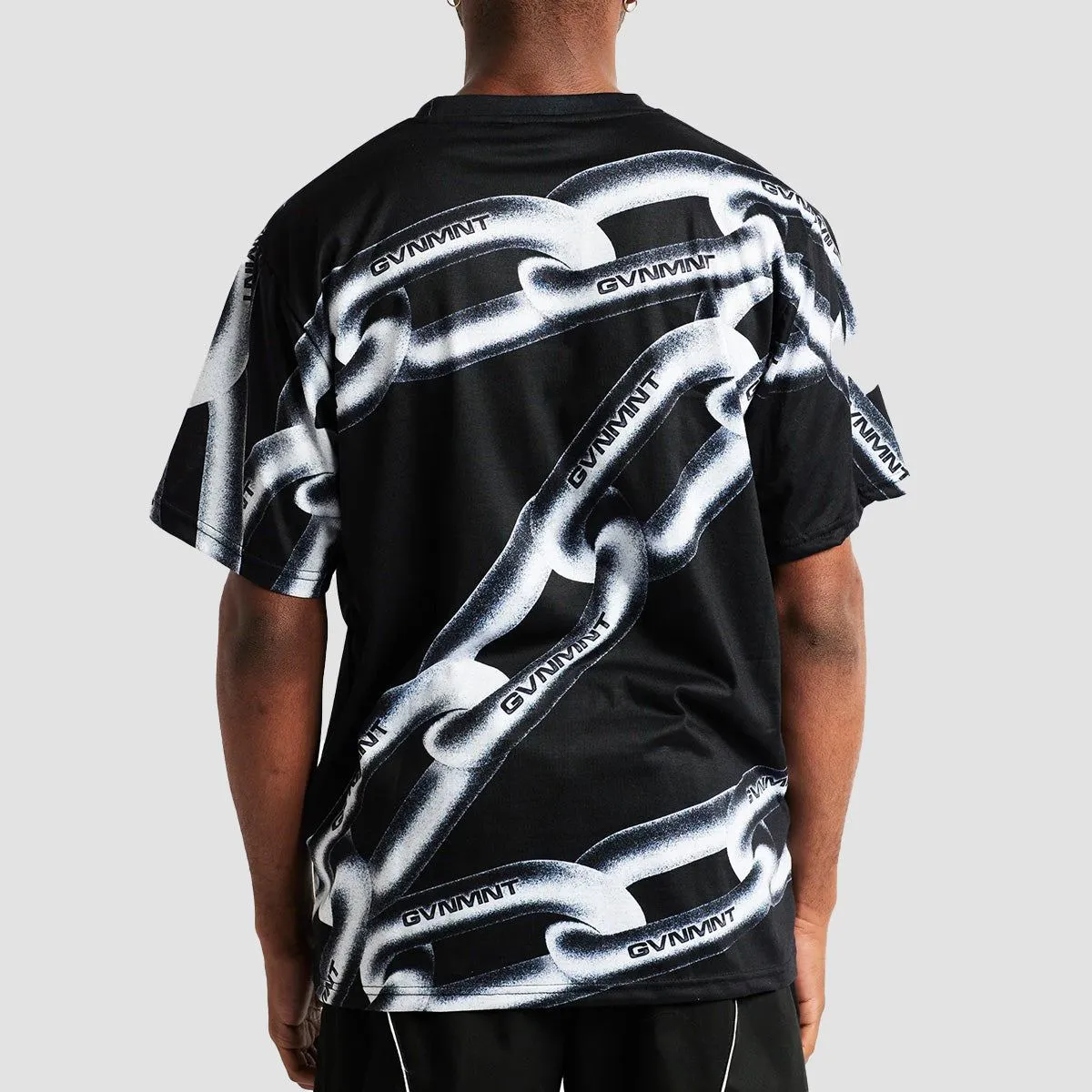 GVNMNT Chained T-Shirt Black