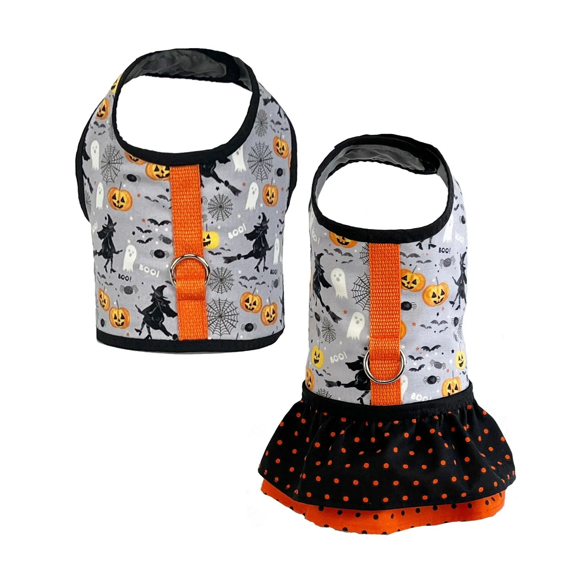 Halloween Witches Dog Vest Harness