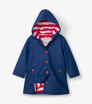Hatley Splash Jacket - Navy and Red