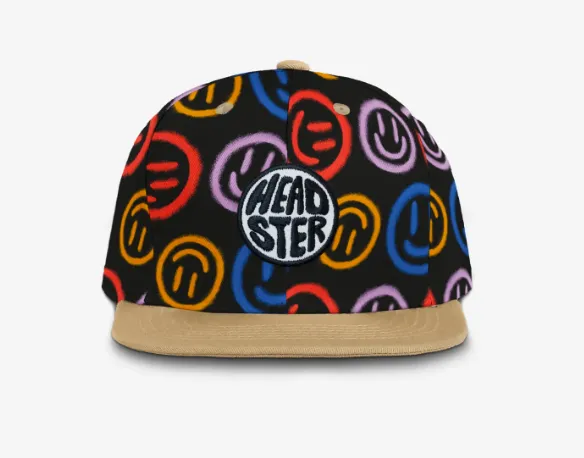 Headster Happy Face Snapback