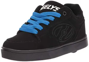 Heelys Boys' Motion Plus Tennis Shoe, Black/Black, 6 M US Big Kid