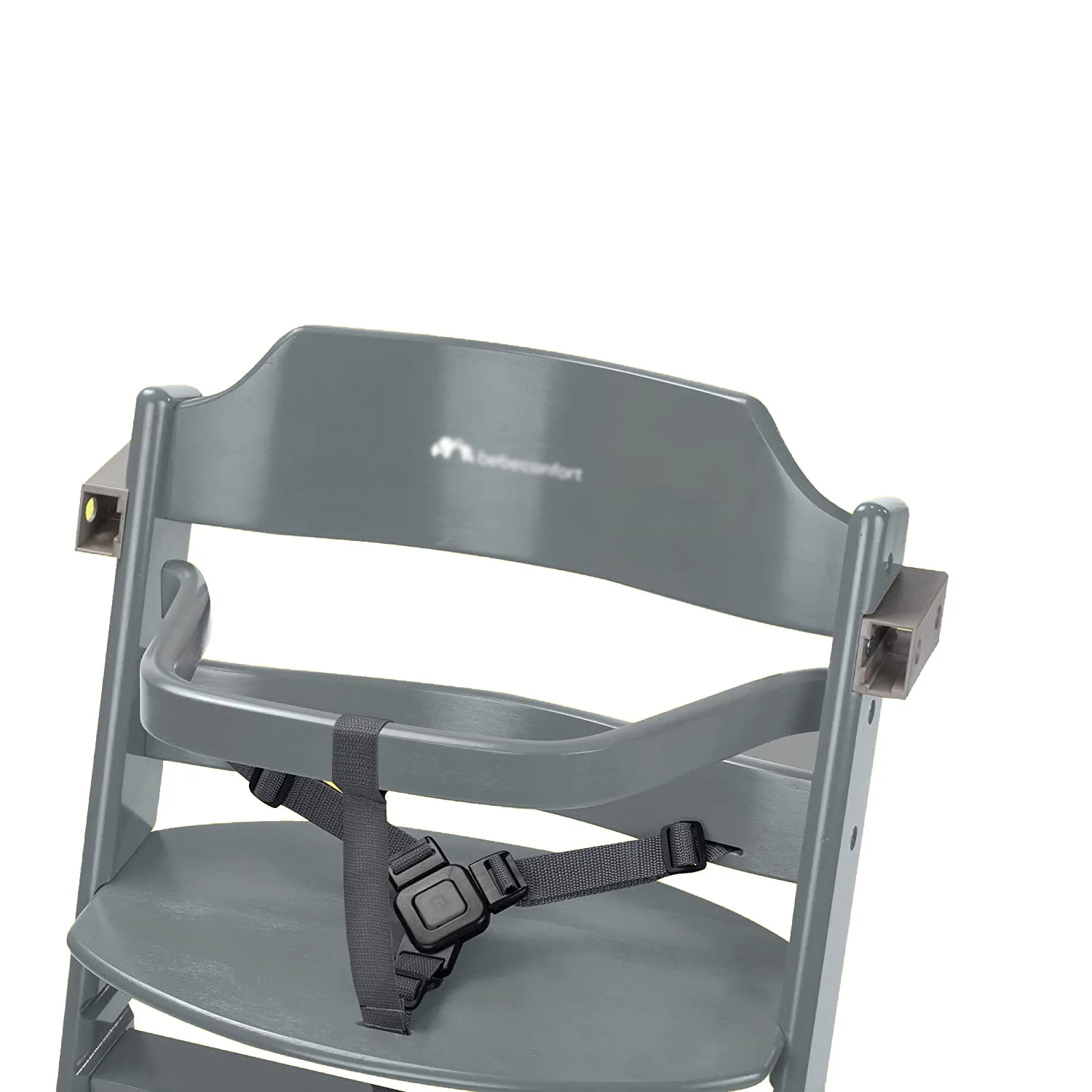 Height Adjustable Wooden High Chair & Tray | Dark Grey | 6m - 10 years