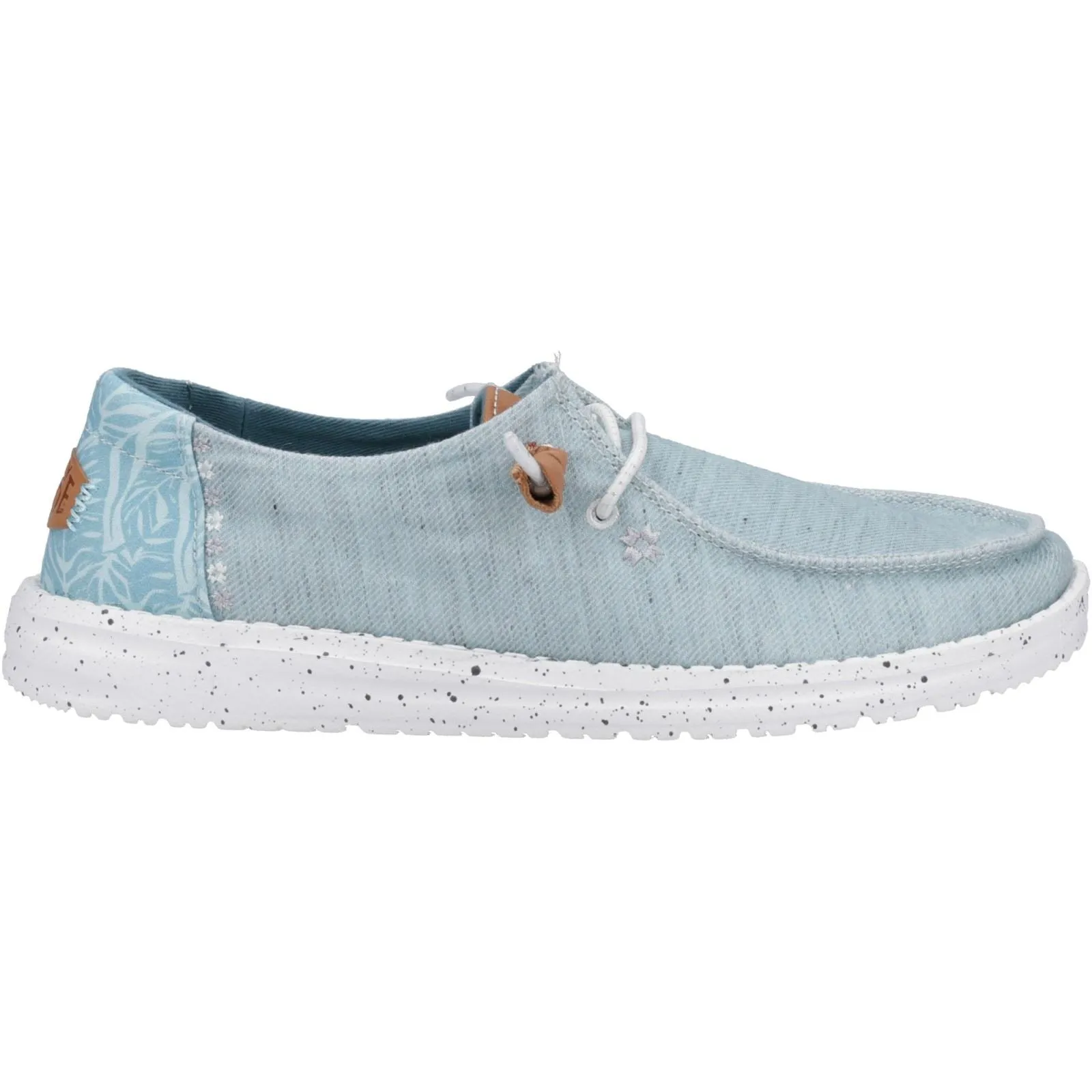 HEYDUDE Women Shoes - Wendy Heathered Slub Tropical in 2 Colours, 4-8 - G40753