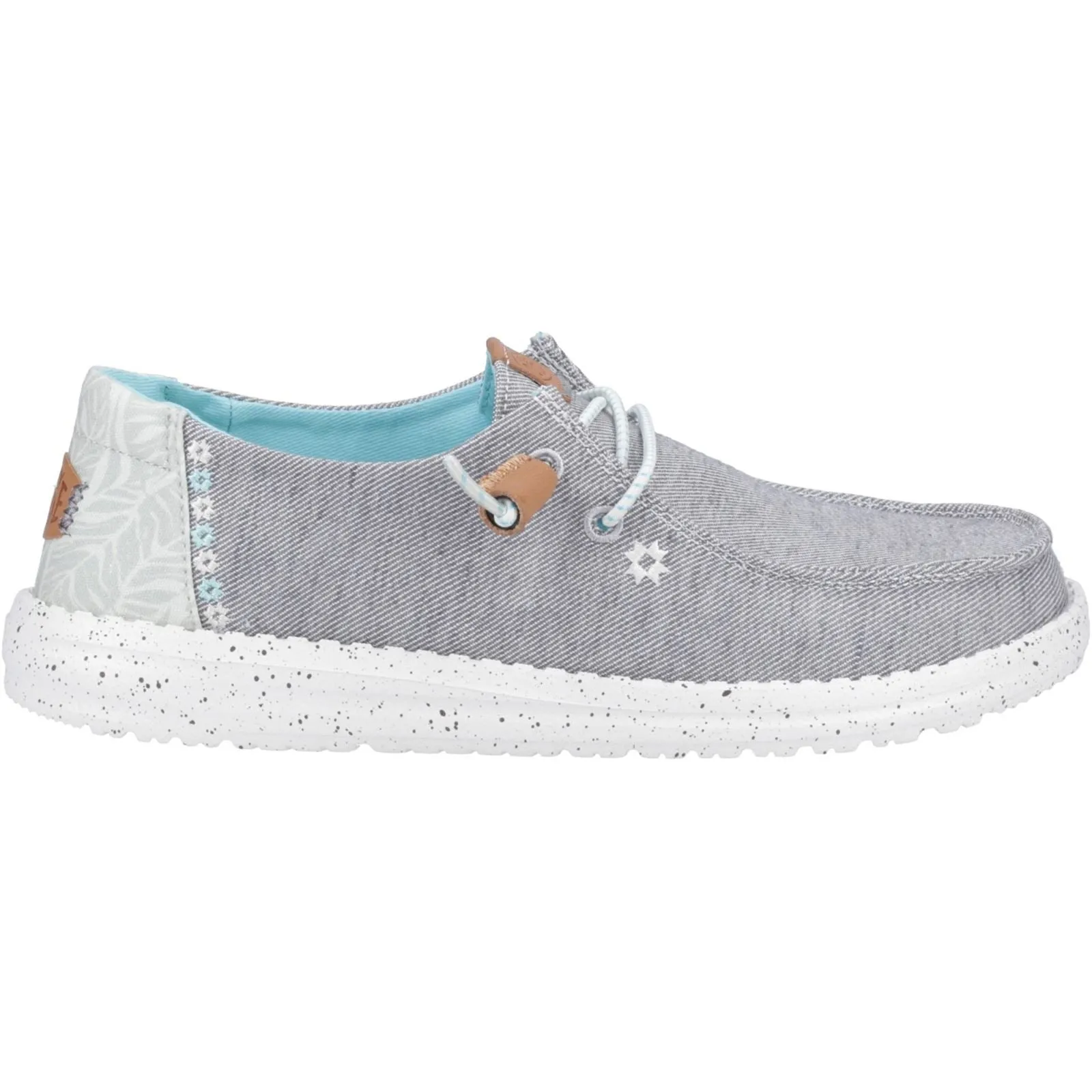 HEYDUDE Women Shoes - Wendy Heathered Slub Tropical in 2 Colours, 4-8 - G40753