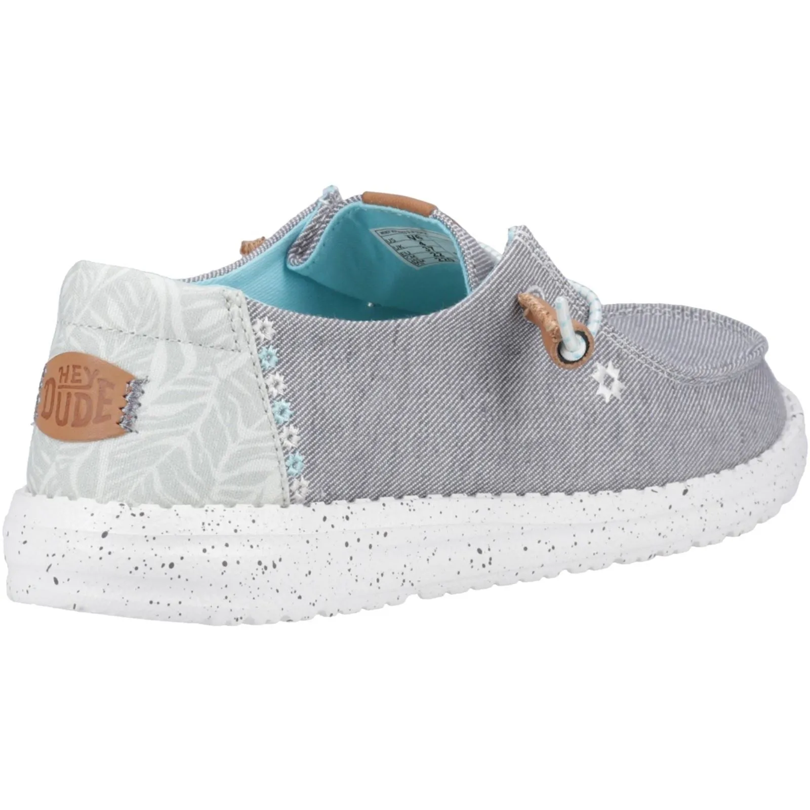 HEYDUDE Women Shoes - Wendy Heathered Slub Tropical in 2 Colours, 4-8 - G40753