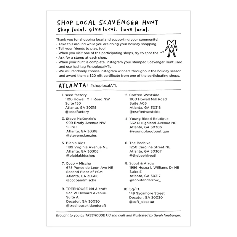Holiday Scavenger Hunt