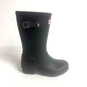 Hunter Original Rain Boot Black Size 1 M Big Kid