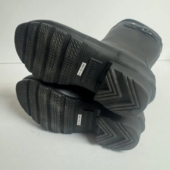 Hunter Original Rain Boot Black Size 1 M Big Kid