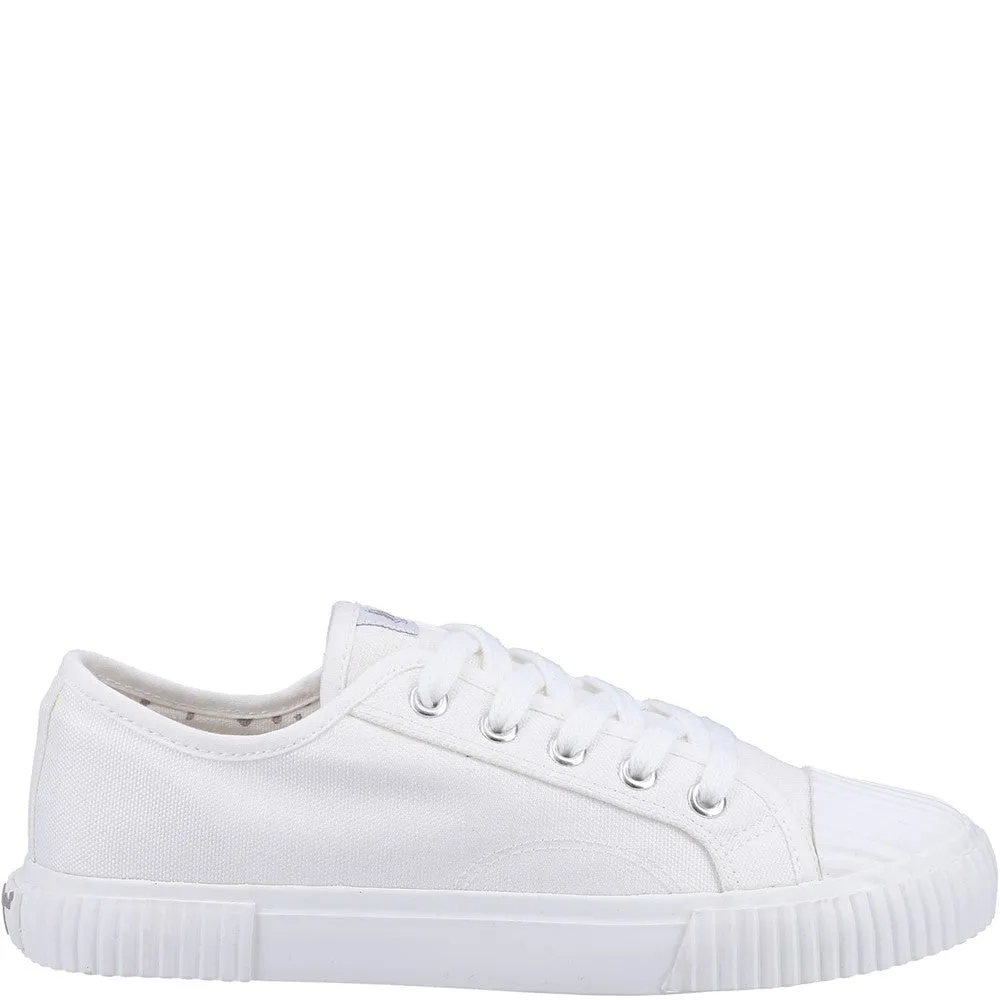 Hush Puppies Brooke Canvas Trainer
