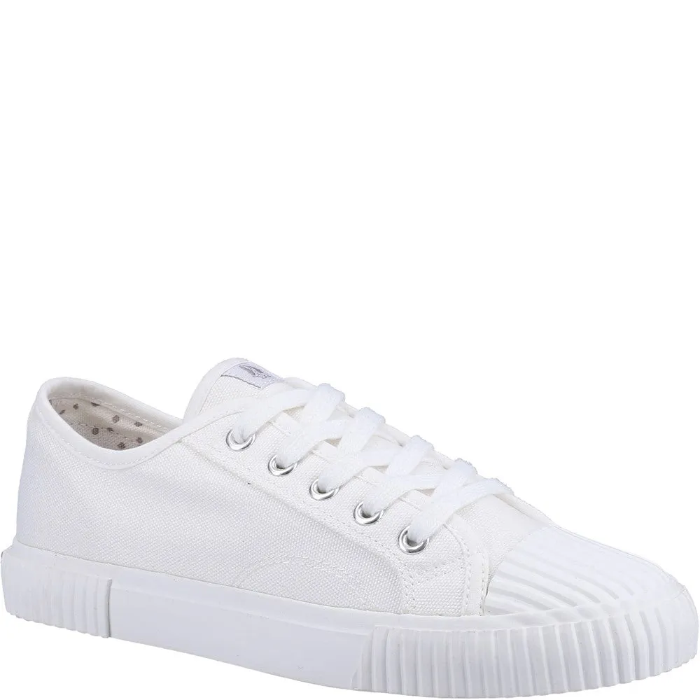Hush Puppies Brooke Canvas Trainer