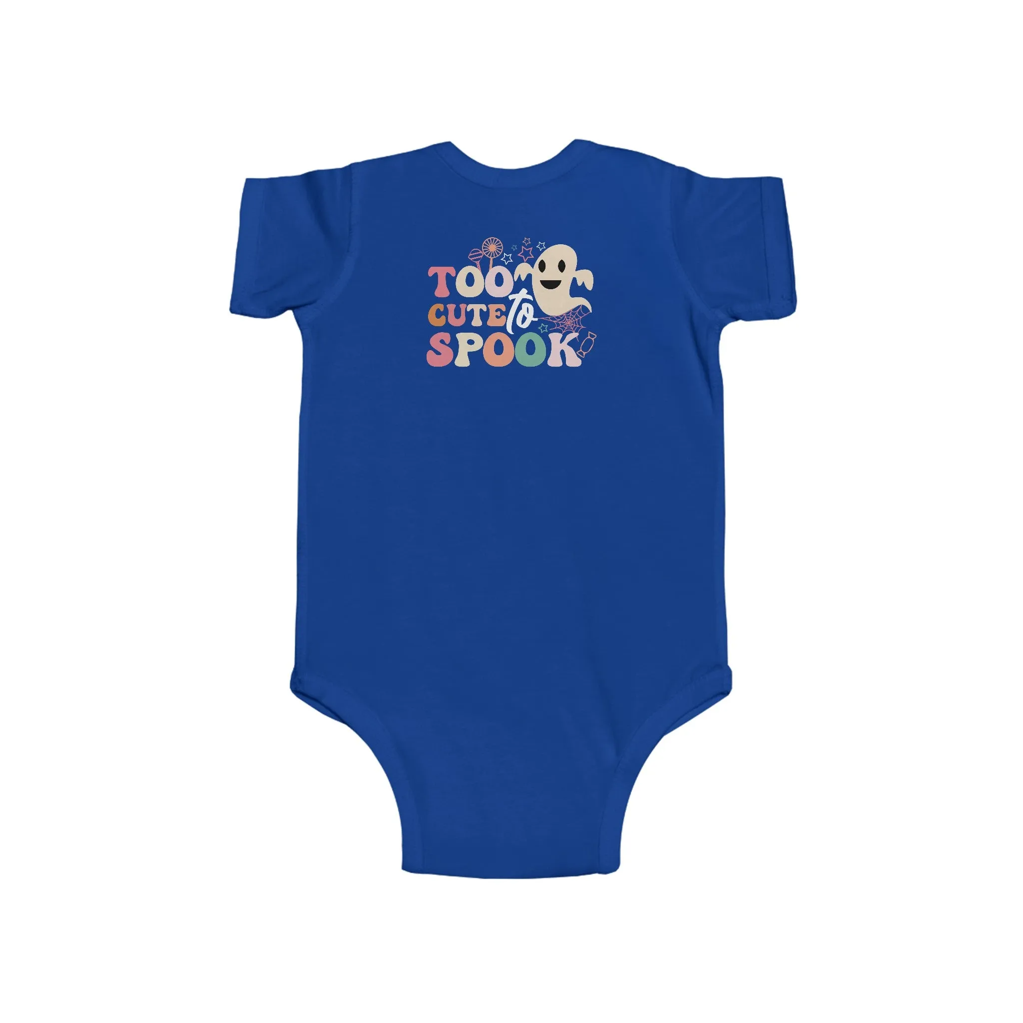 Infant Fine Jersey Bodysuit - Too Cute To Spook