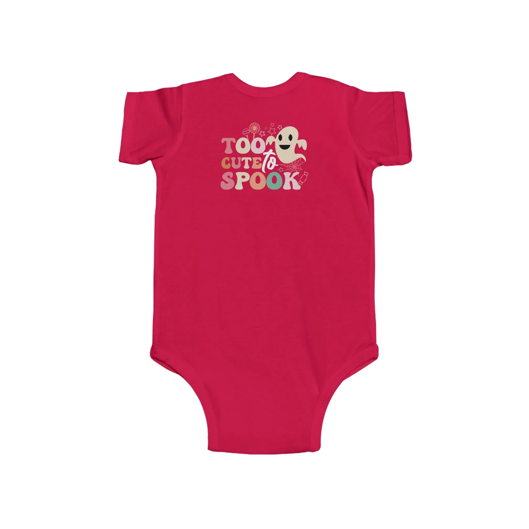 Infant Fine Jersey Bodysuit - Too Cute To Spook