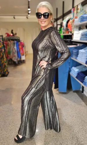 Jenna Metallic Tunic