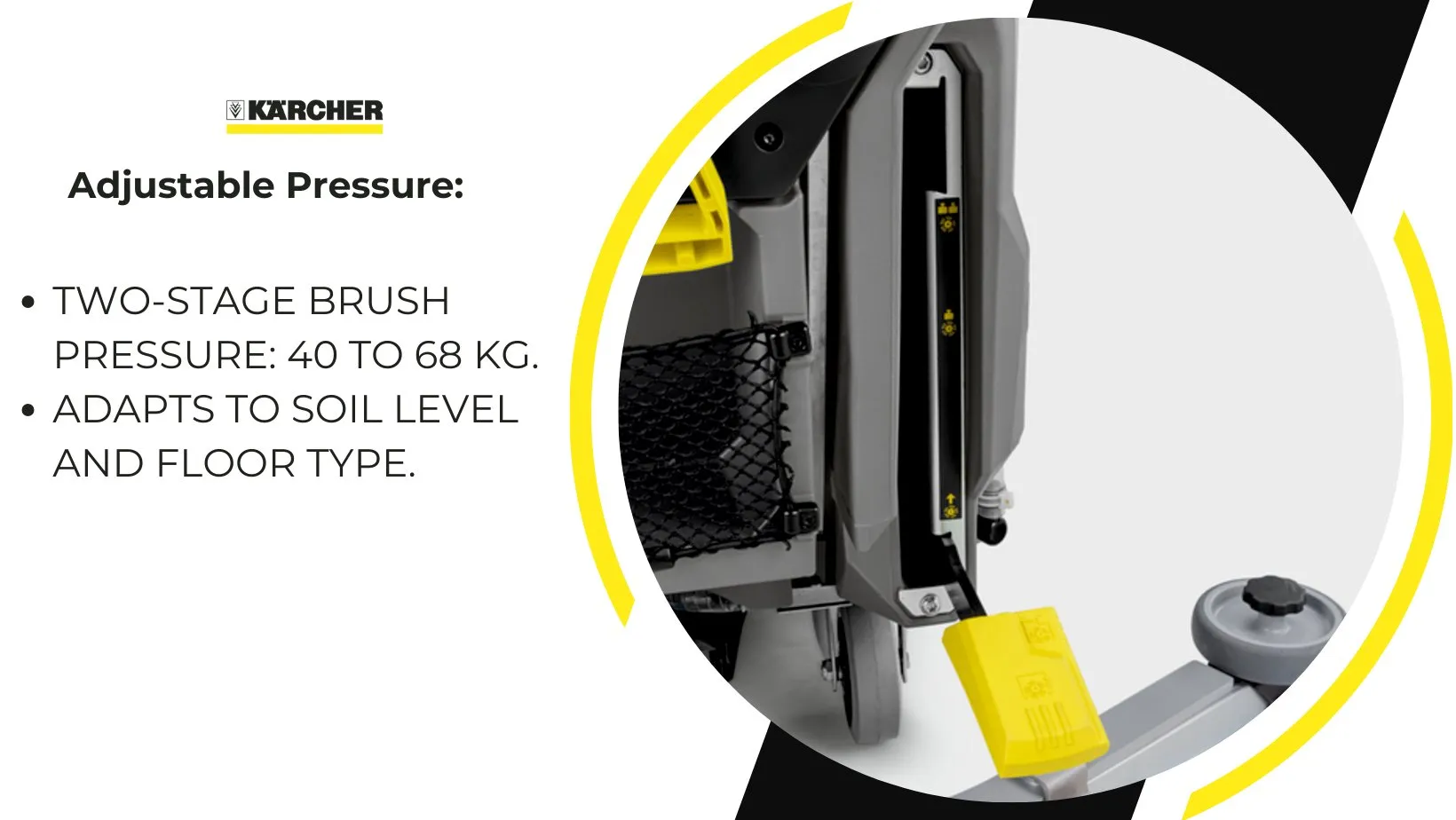 Karcher Scrubber Drier BD 80/100 W Bp Classic With lithium-ion Battery and Shelf Charger