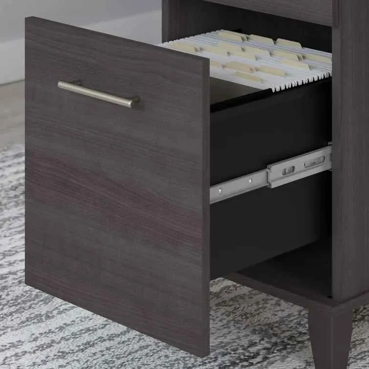 Ketcham Height Adjustable L Shape Desk