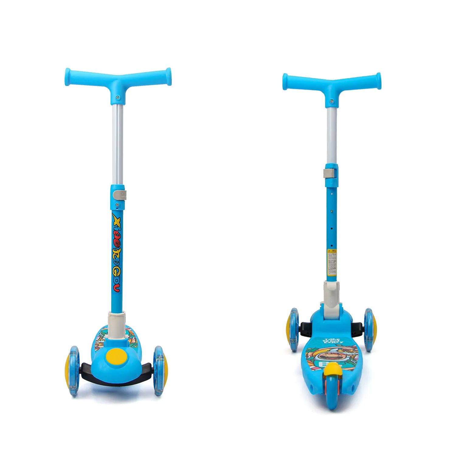 Kick Scooter for Kids | 2-8 Yrs | Height Adjustable | Foldable | Aluminum | Blue