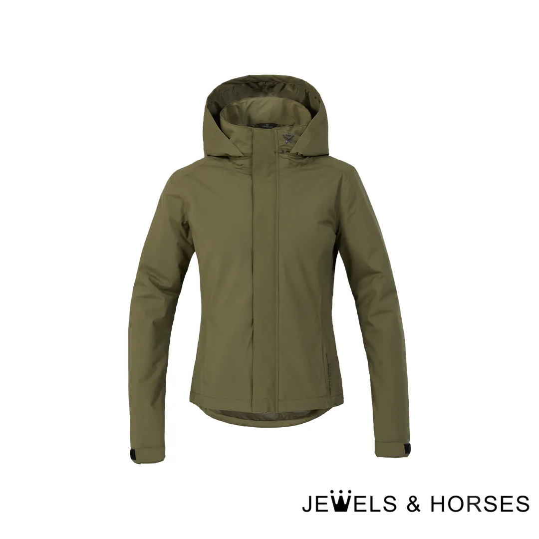 Kingsland KL Winnie Ladies Rain Jacket - Green Olive Night