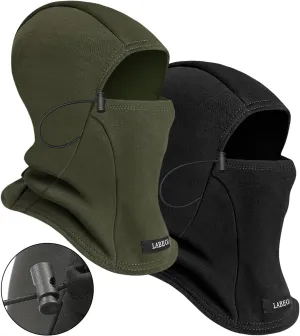 Labeol Kids Balaclava Ski Mask 2 Pack - Windproof Winter Face Cover