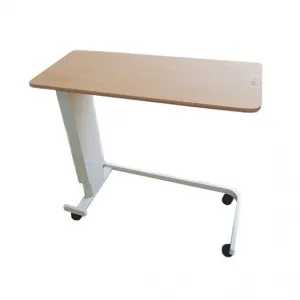 Lifeline Height Adjustable Overbed Table With U Base 0256
