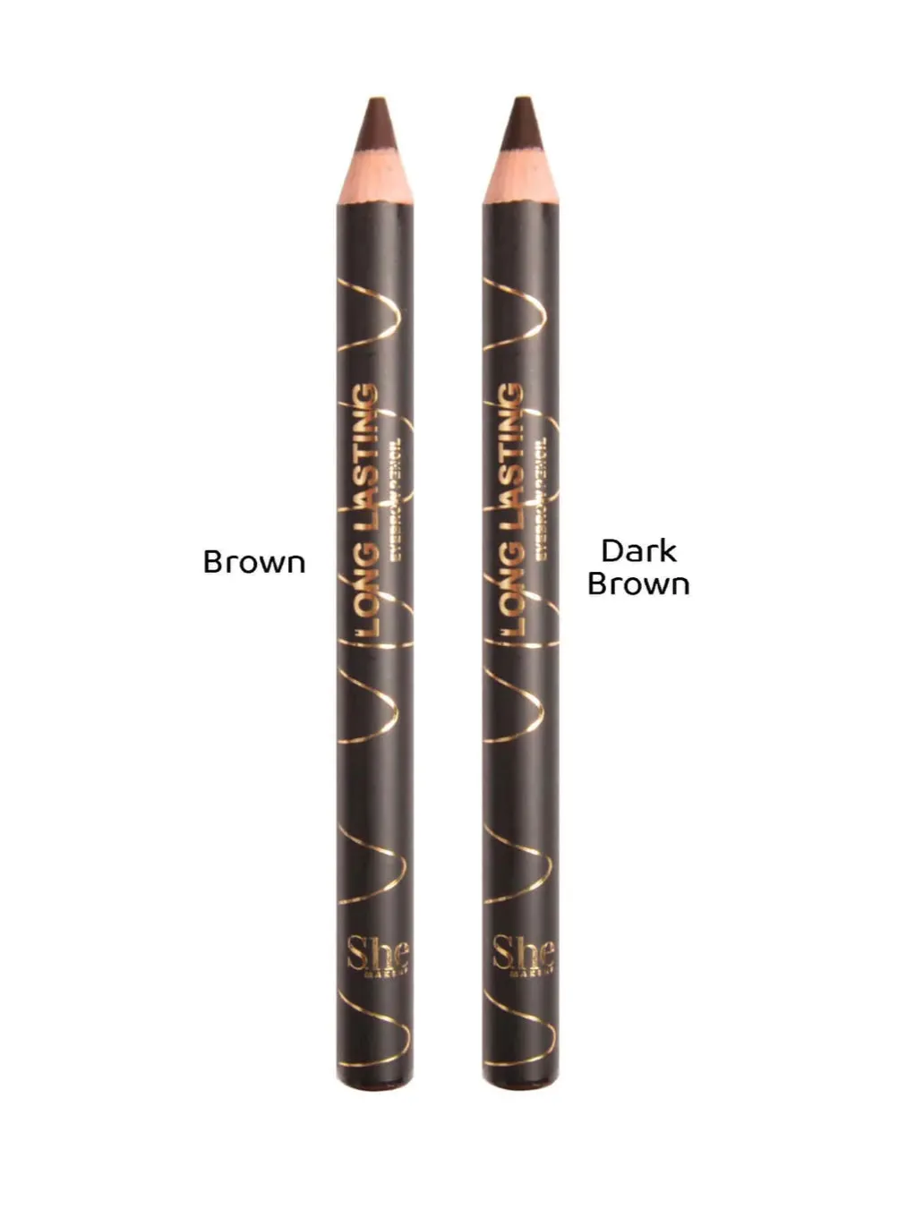 Long lasting eyebrow pencil