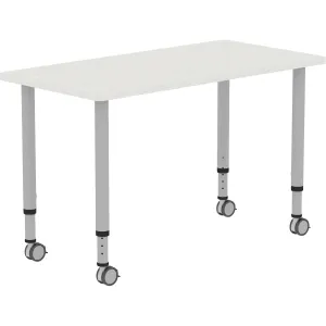 Lorell Height-adjustable 48" Rectangular Table