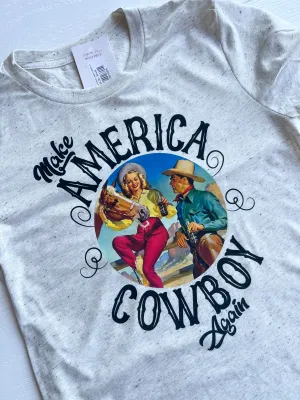 Make America Cowboy Again Graphic Tee