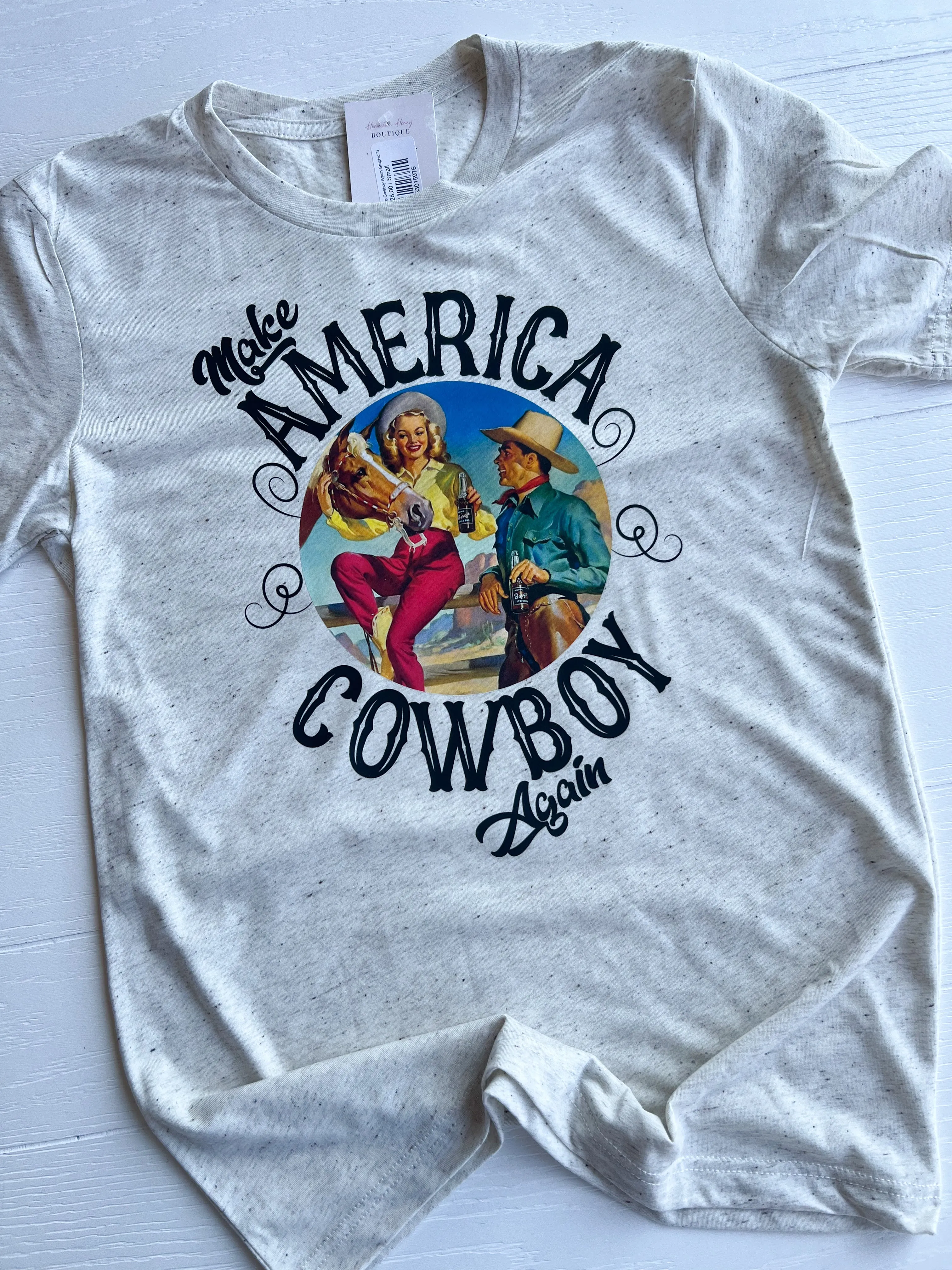 Make America Cowboy Again Graphic Tee