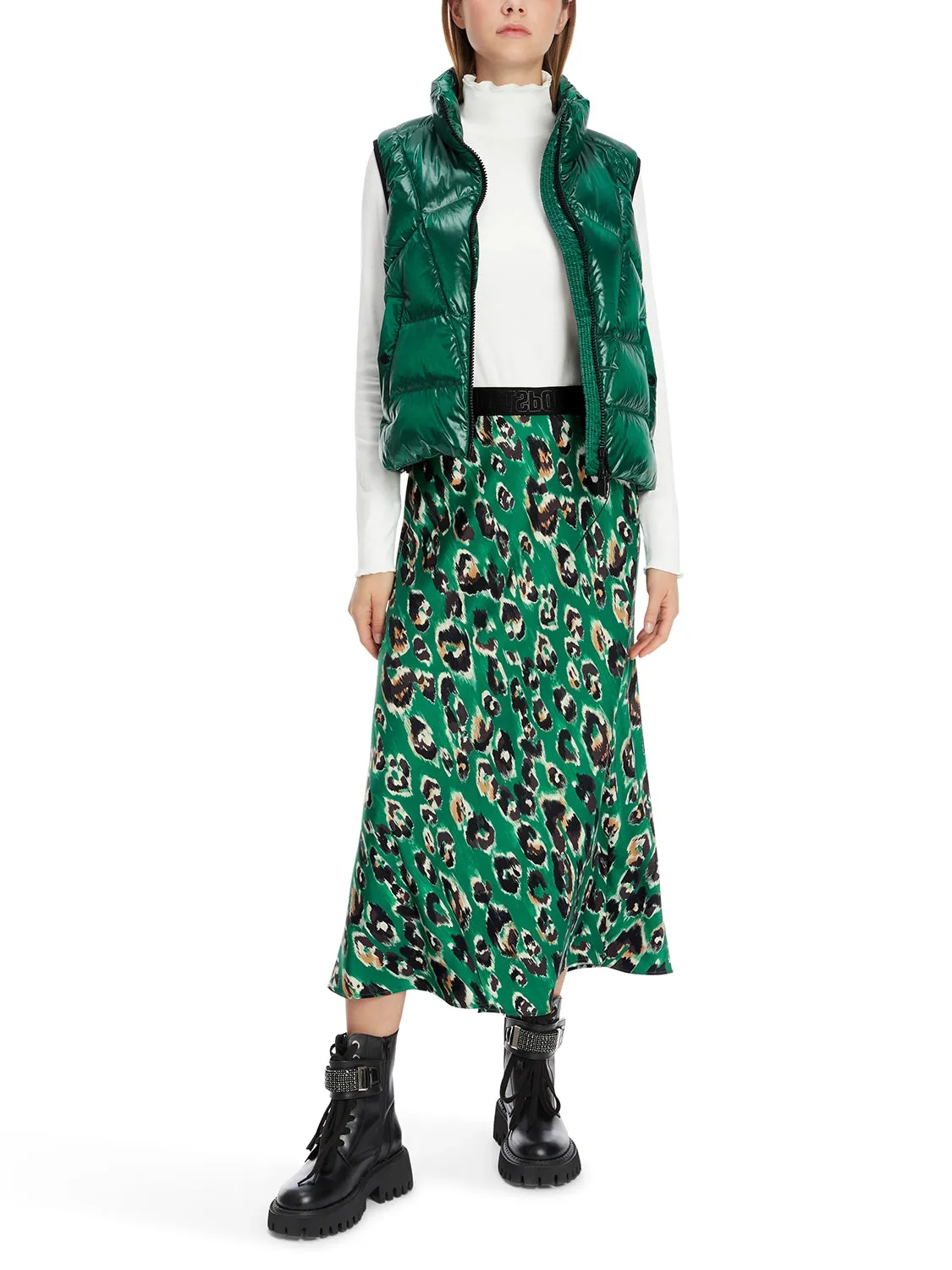 Marc Cain Rethink Together Greo Midi Skirt XS 71.20 W45
