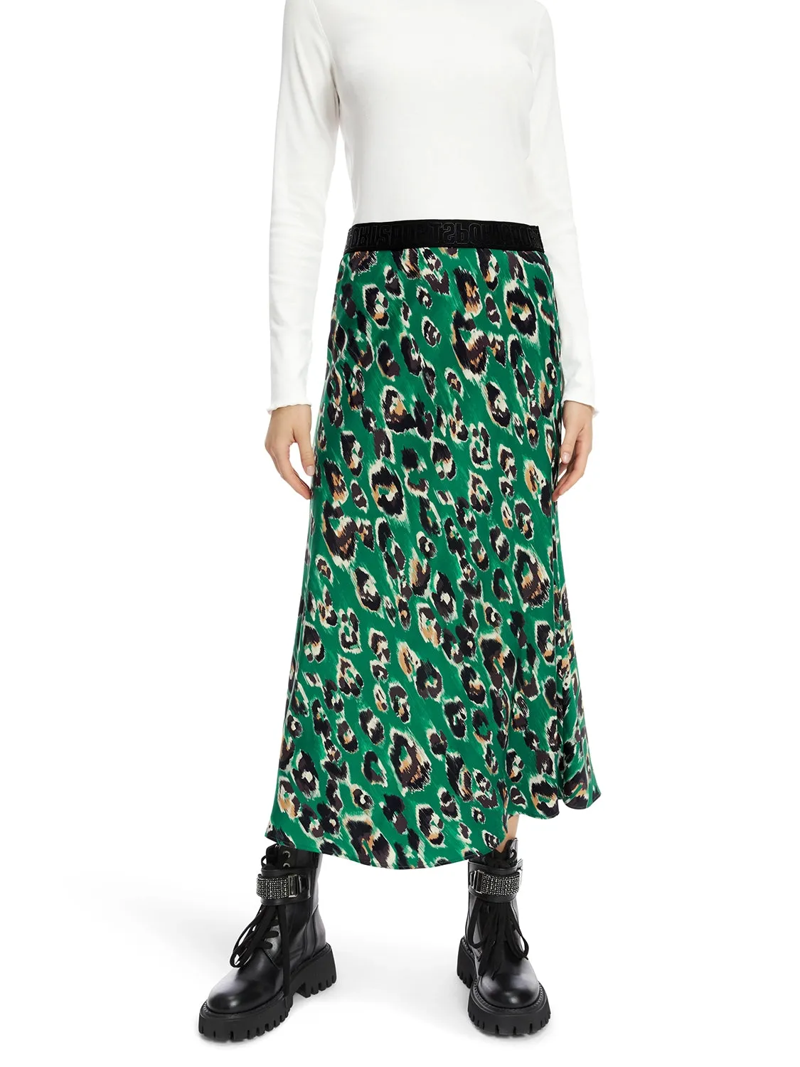 Marc Cain Rethink Together Greo Midi Skirt XS 71.20 W45