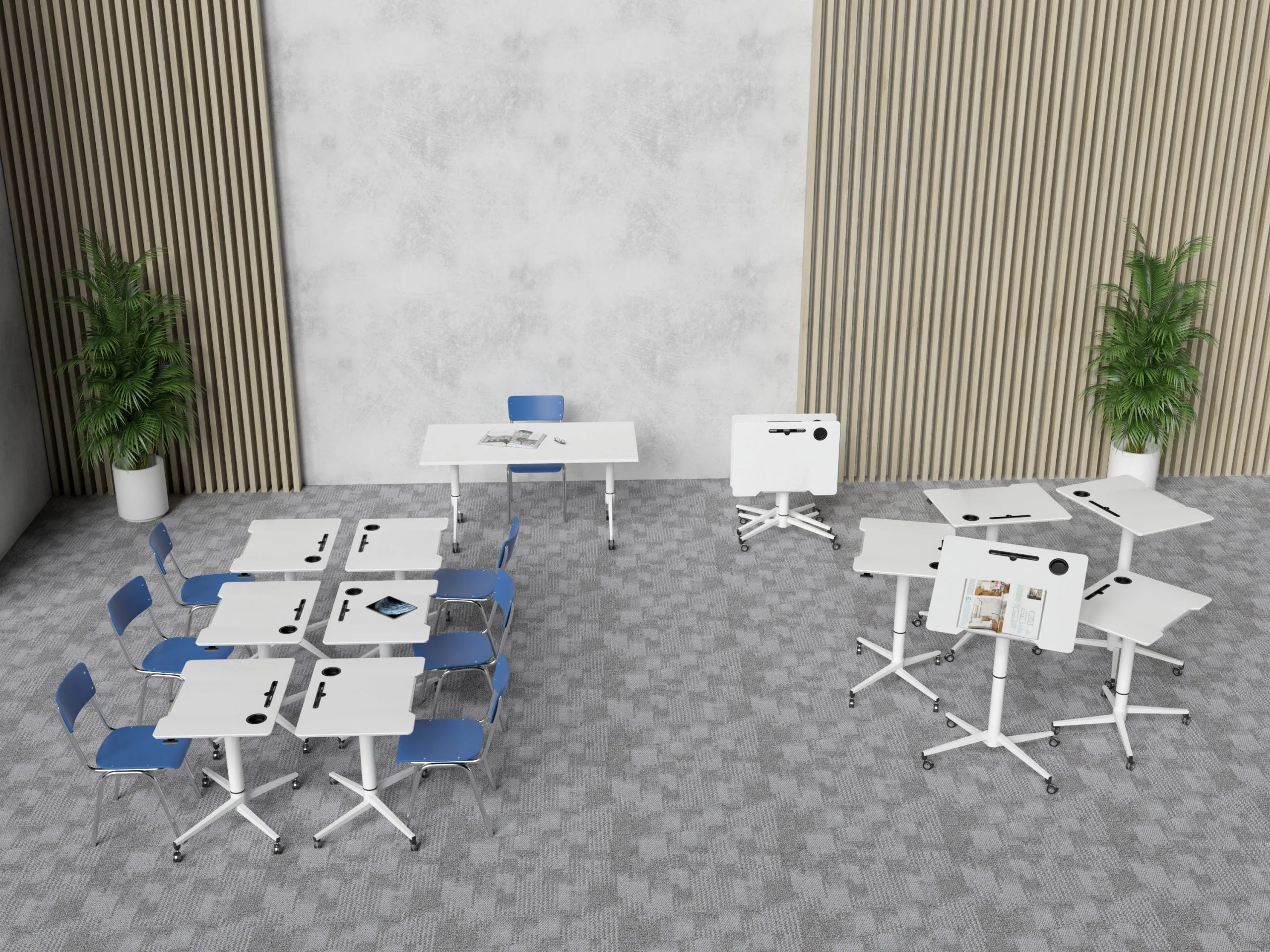 Marco Height Adjustable Teachers Station