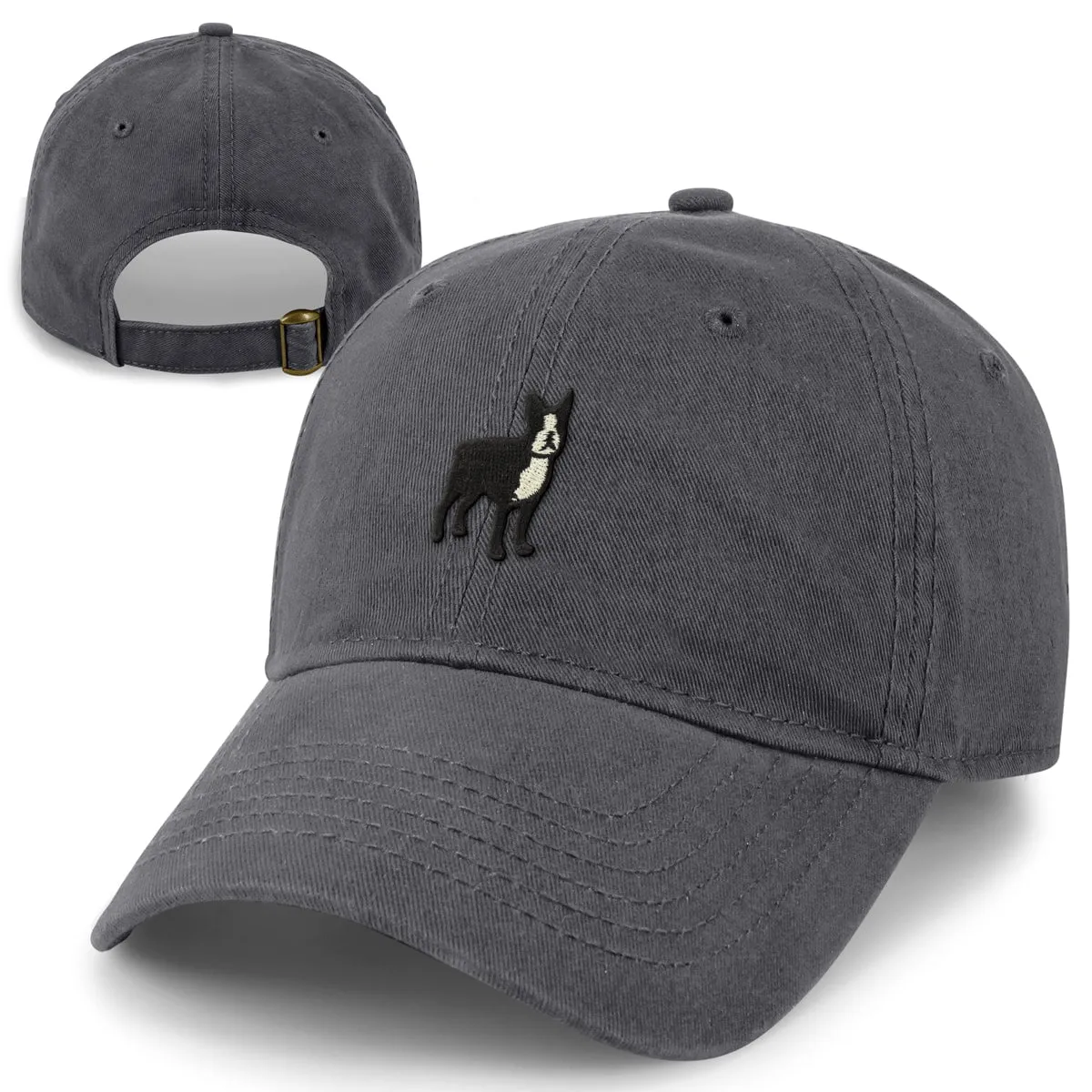 Mini Boston Terrier Dad Hat