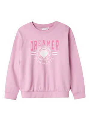 NAME IT | Kid Girl Dreamer Sweatshirt
