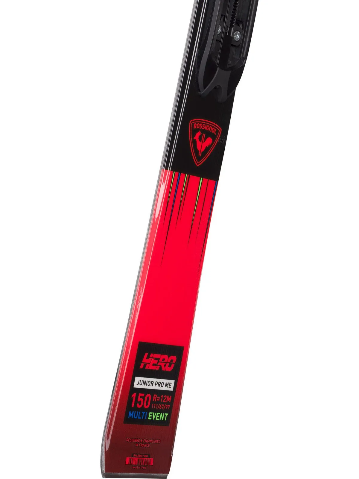 Narty dziecięce ROSSIGNOL HERO JR Multi-Event   wiązania LOOK Kid 4 GW