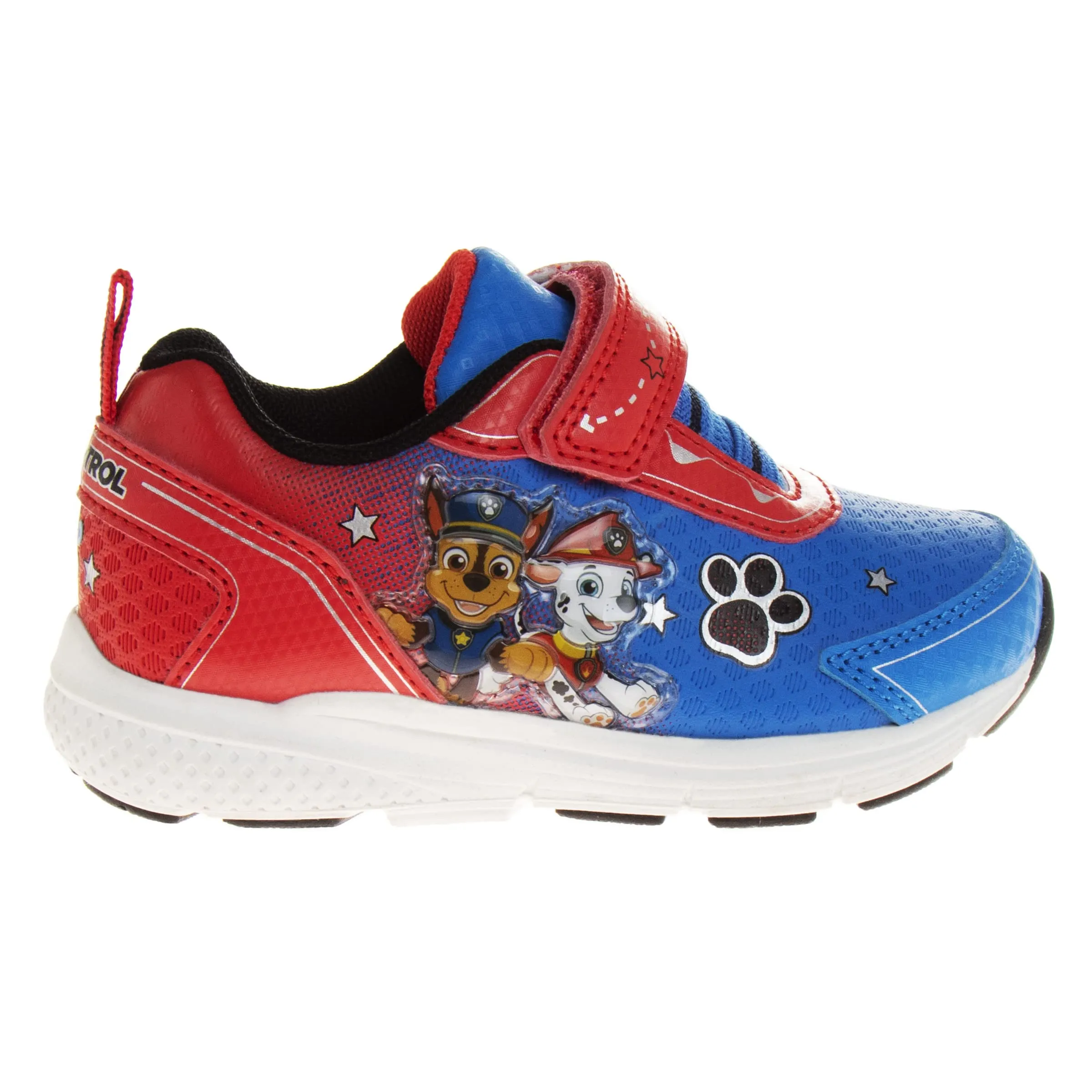 Nickelodeon Boys Paw Patrol Chase and Marshall Sneakers Light-up Tennis (Toddler/Little Kid)