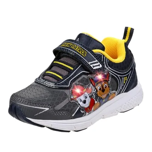 Nickelodeon Boys Paw Patrol Chase and Marshall Sneakers Light-up Tennis (Toddler/Little Kid)
