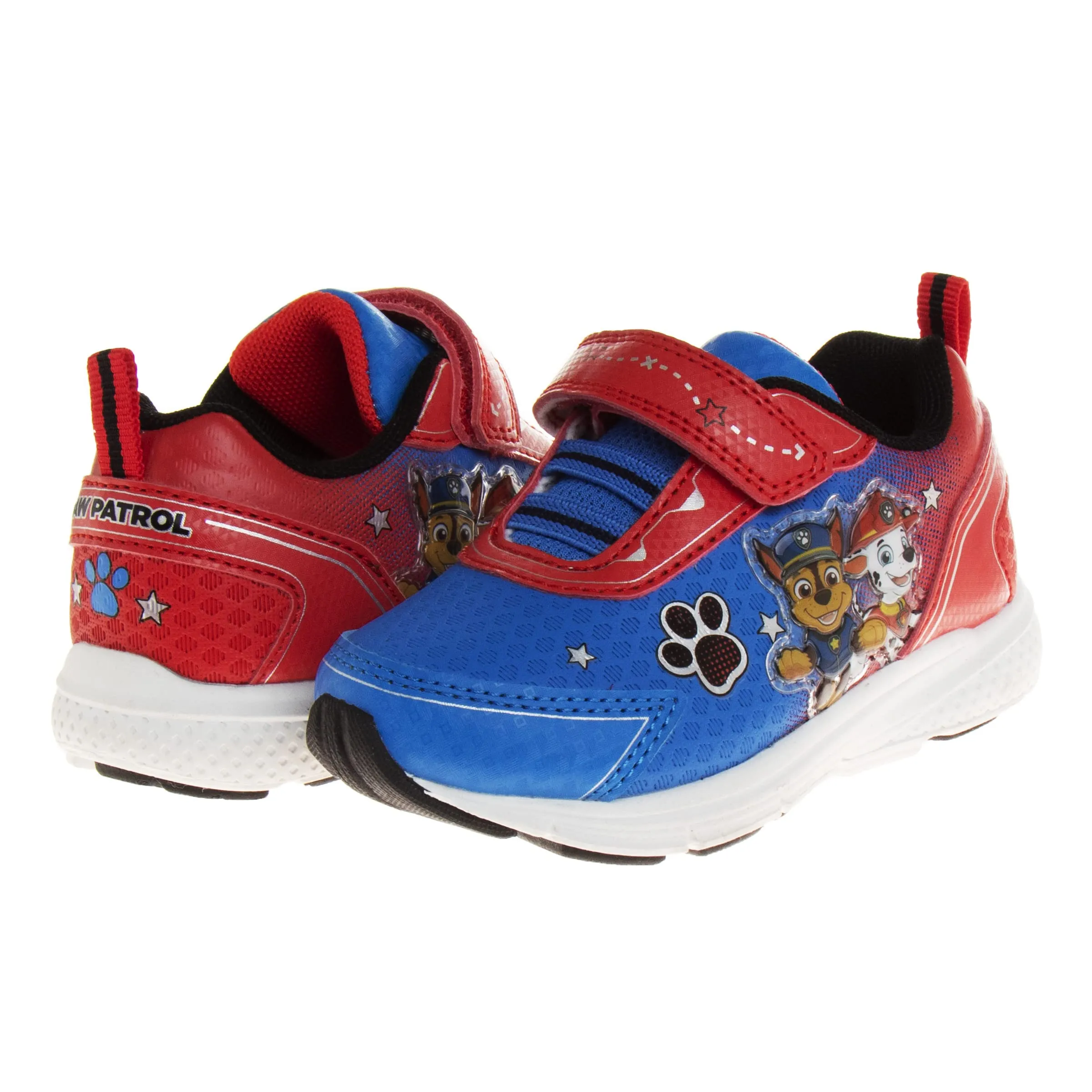 Nickelodeon Boys Paw Patrol Chase and Marshall Sneakers Light-up Tennis (Toddler/Little Kid)