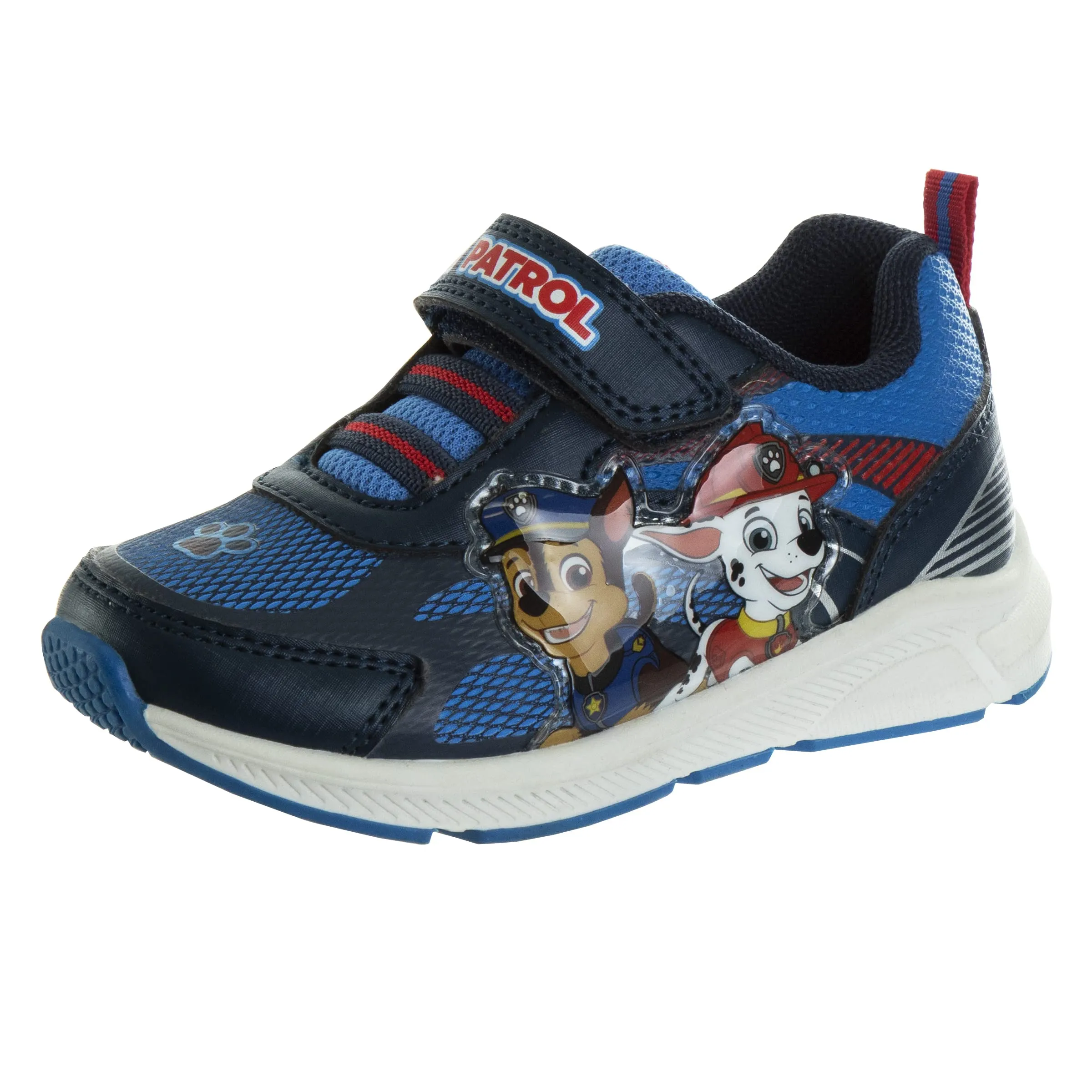 Nickelodeon Boys Paw Patrol Chase and Marshall Sneakers Light-up Tennis (Toddler/Little Kid)