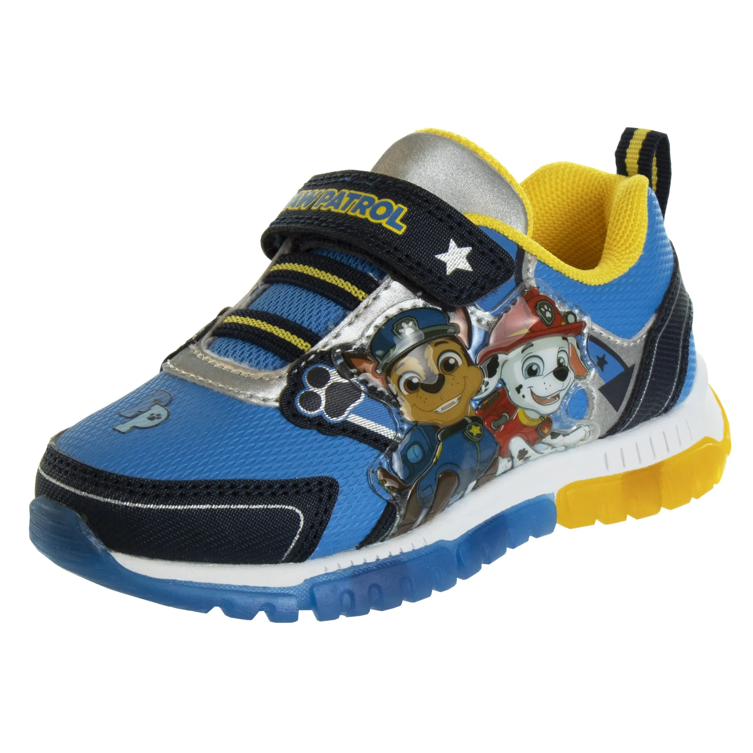 Nickelodeon Boys Paw Patrol Chase and Marshall Sneakers Light-up Tennis (Toddler/Little Kid)