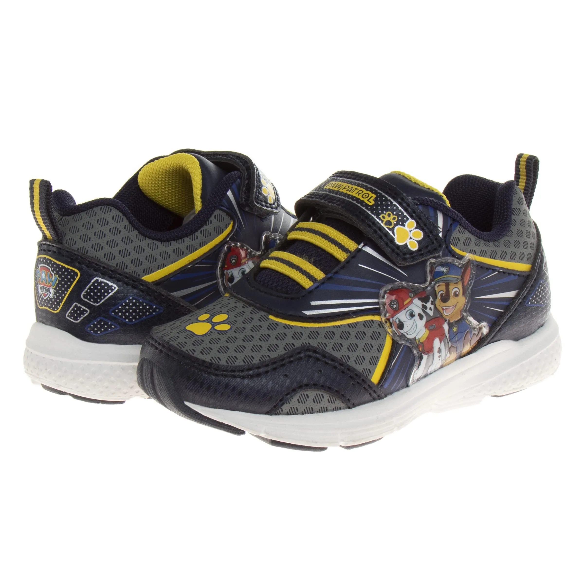 Nickelodeon Boys Paw Patrol Chase and Marshall Sneakers Light-up Tennis (Toddler/Little Kid)