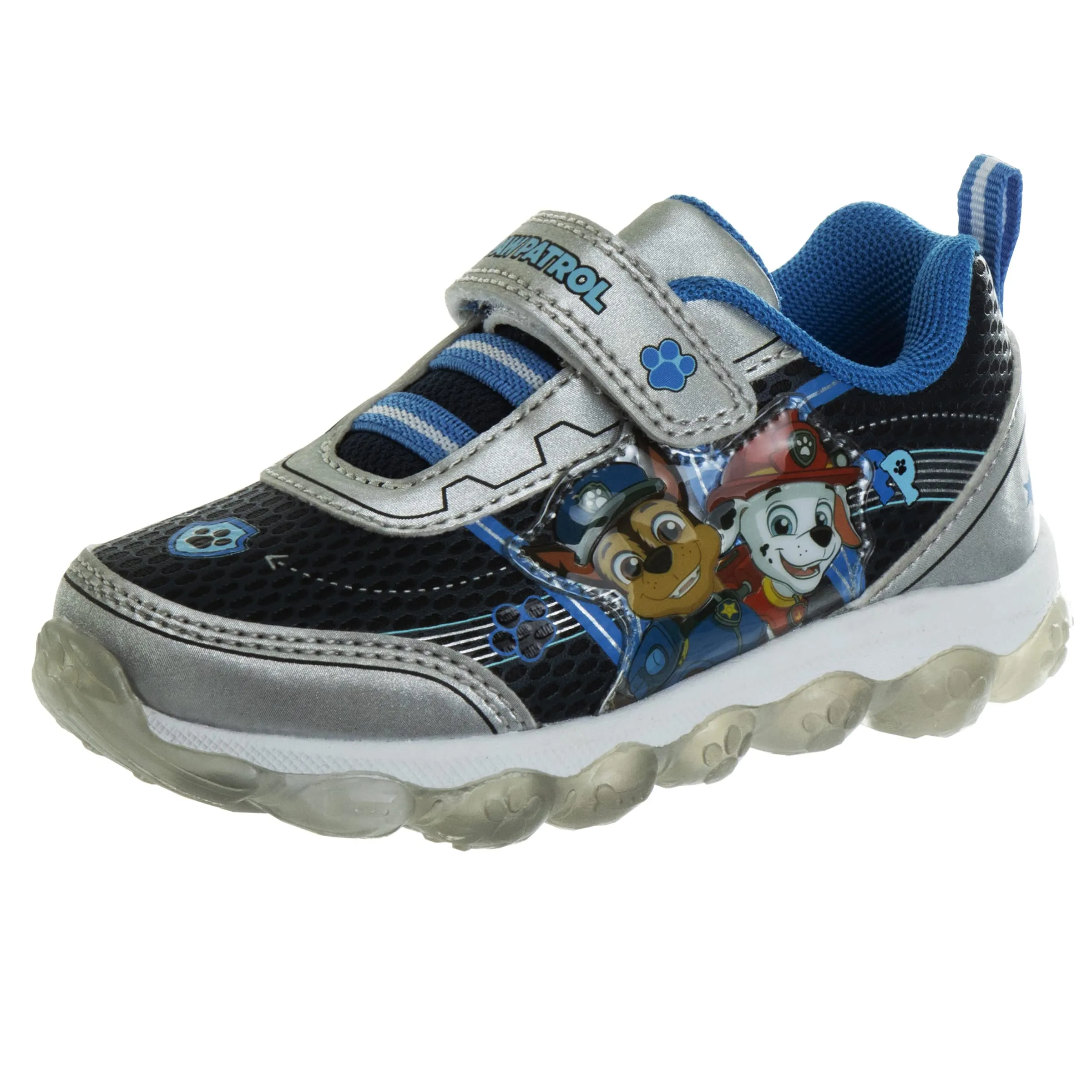 Nickelodeon Boys Paw Patrol Chase and Marshall Sneakers Light-up Tennis (Toddler/Little Kid)
