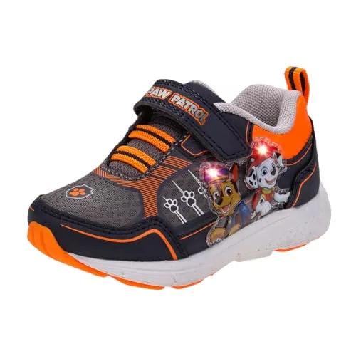 Nickelodeon Boys Paw Patrol Chase and Marshall Sneakers Light-up Tennis (Toddler/Little Kid)