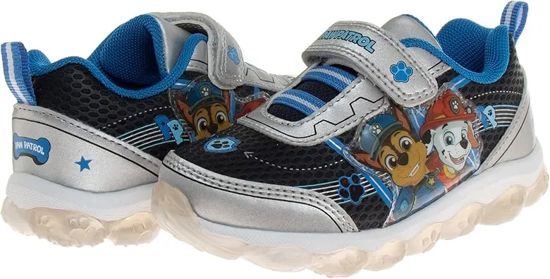 Nickelodeon Boys Paw Patrol Chase and Marshall Sneakers Light-up Tennis (Toddler/Little Kid)