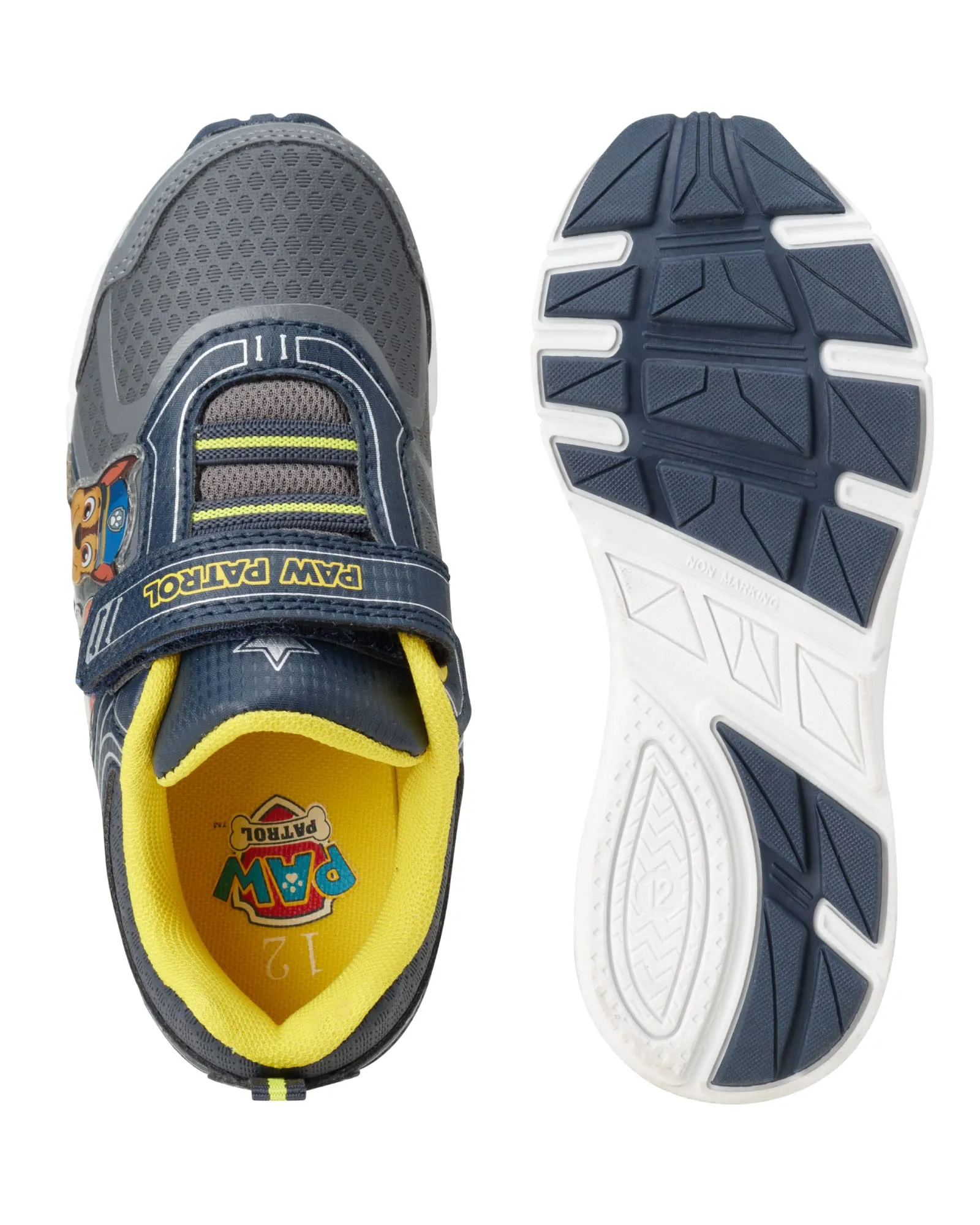 Nickelodeon Boys Paw Patrol Chase and Marshall Sneakers Light-up Tennis (Toddler/Little Kid)