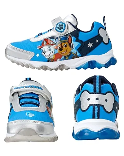 Nickelodeon Boys Paw Patrol Chase and Marshall Sneakers Light-up Tennis (Toddler/Little Kid)