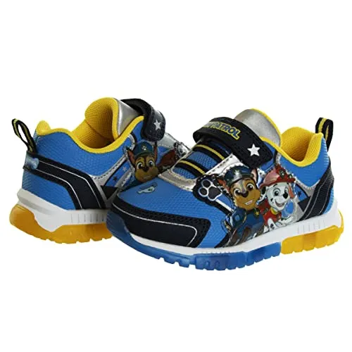 Nickelodeon Boys Paw Patrol Chase and Marshall Sneakers Light-up Tennis (Toddler/Little Kid)