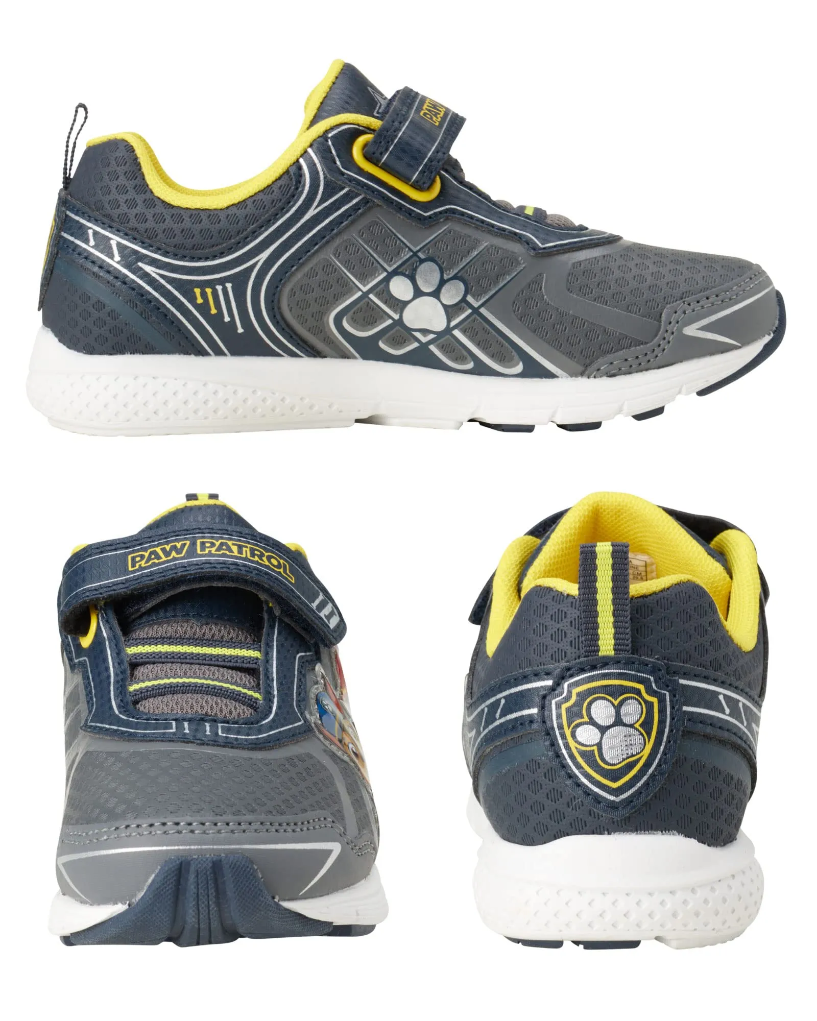 Nickelodeon Boys Paw Patrol Chase and Marshall Sneakers Light-up Tennis (Toddler/Little Kid)