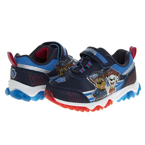 Nickelodeon Boys Paw Patrol Chase and Marshall Sneakers Light-up Tennis (Toddler/Little Kid)